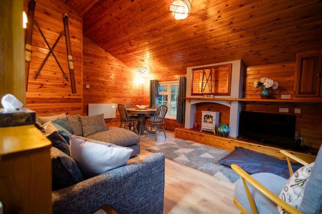 Rural Log Cabin In Snowdonia Near Coed Y Brenin By Seren Short Stays Ffestiniog Buitenkant foto