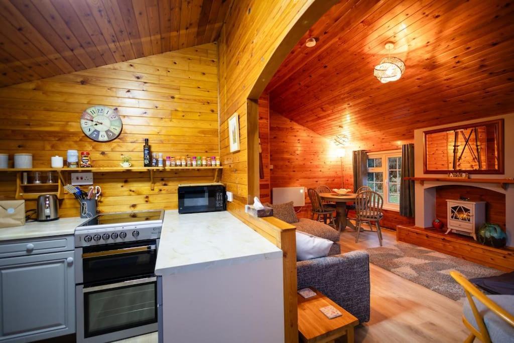 Rural Log Cabin In Snowdonia Near Coed Y Brenin By Seren Short Stays Ffestiniog Buitenkant foto